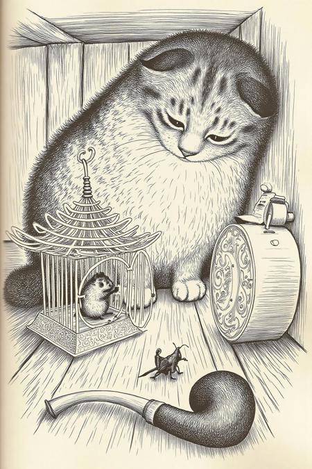 Of Mice and Crickets: Gareth Williams Children's Book Illustration Style Deux v1.0