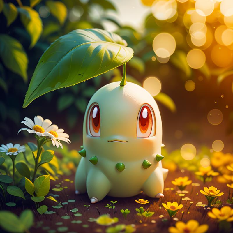 Chikorita (Pokemon) (Pokedex #0152) image by CitronLegacy