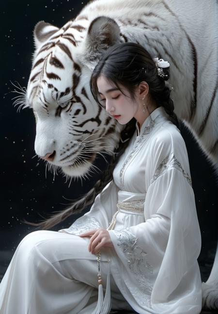 绪儿XL-猛虎下山 xuer White tiger v1.0