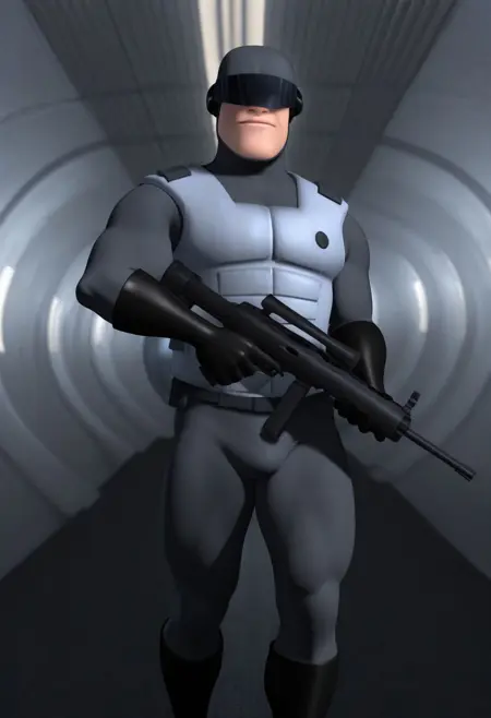 Syndrome's Guards/Henchmen | The Incredibles [Illustrious]