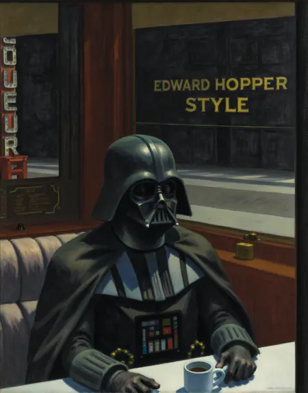 Edward Hopper Style for FLUX