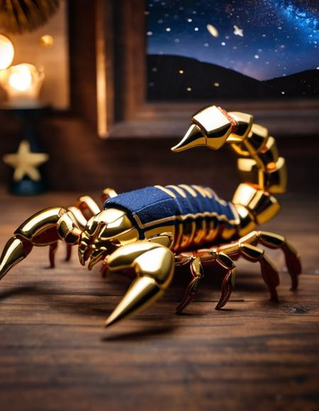 (Realistic:1.5) EdobScorpion, brown background, military vehicle, amputee, star (sky), depth of field, military vehicle, hair bow, long sleeves, indoors, bread, broken,  <lora:EdobScorpionArtistic_XL_v1.0:0.8>