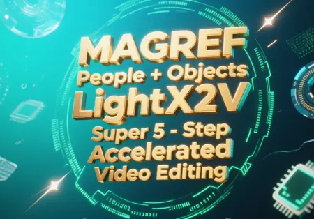 MAGREF People + Objects LightX2V Super 5-Step Accelerated Video Editing