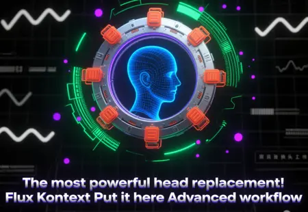 The most powerful head replacement! Flux Kontext Put it here Advanced workflow