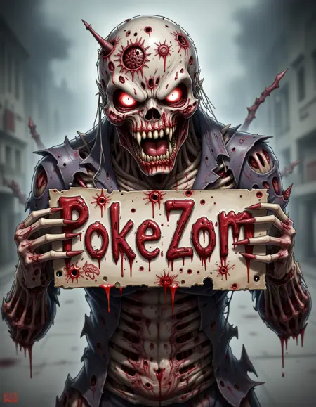 PokeZom - A Zombify LoRA (FLUX)