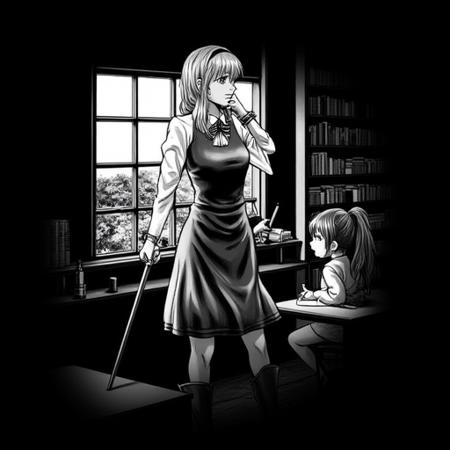 Tested manga style V1