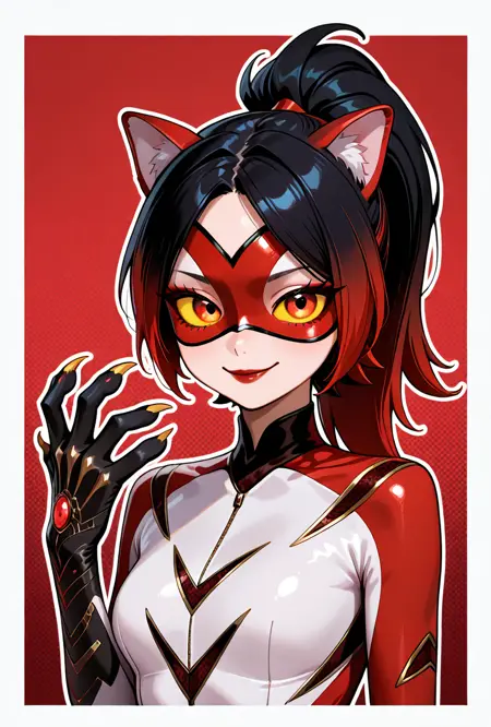 Purple Tigress -- Miraculous Ladybug   Noob + illust + 1.5