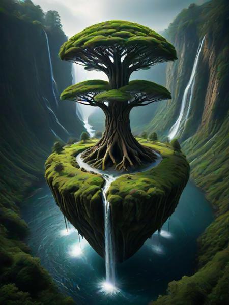 Dryad, (embedding:Smooth_Quality:1), A whimsical, floating island with lush green forests and waterfalls.,
<lora:4steps wai-2Rectified-V140:1.0000000000000002> <lora:Pony Dryad-V0.1:1.0>
