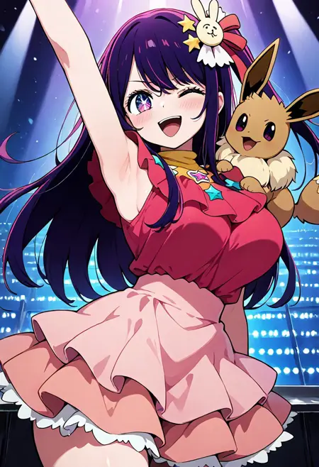 Ai Hoshino 星野 アイ - Oshi no Ko - Illustrious / Pony