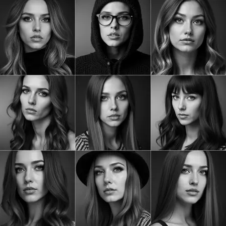 Collage (artistic composition) cinematic style F1D + Pony