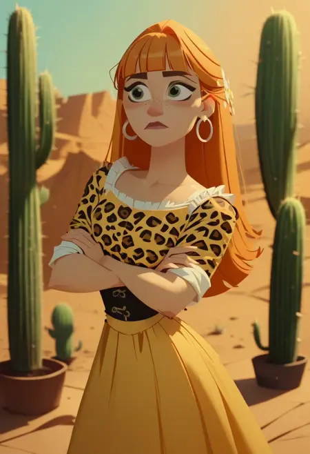 (Pony) Cartoon style of Rapunzel's Tangled Adventure