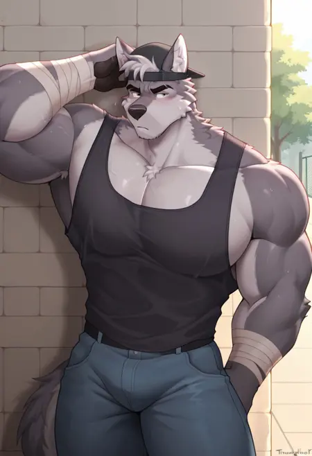 Tough Wolf (Daylight's OC)