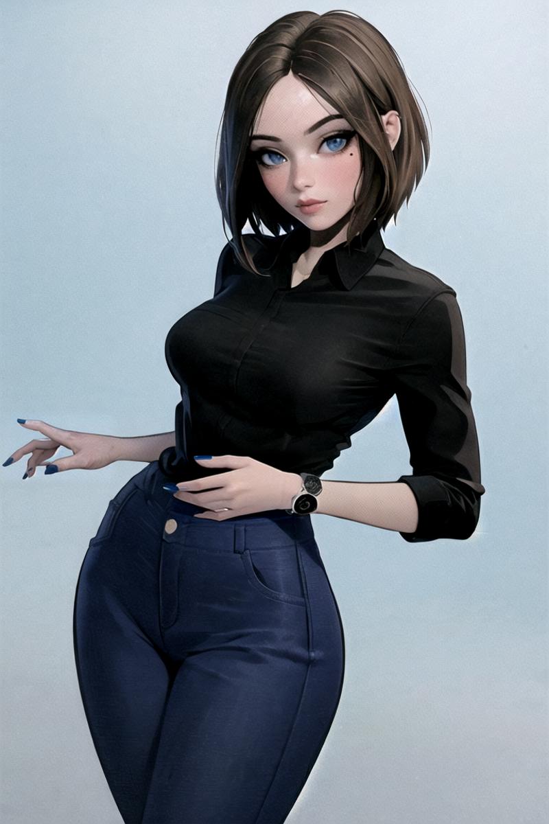 AI model image by ownwaifu