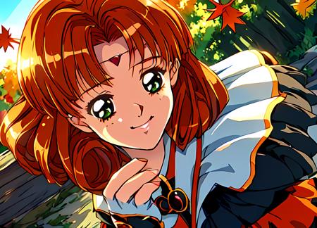 <lora:natasha:0.8>,natasha,1girl,masterpiece,best quality,super fine illustration,smile,in autumn,