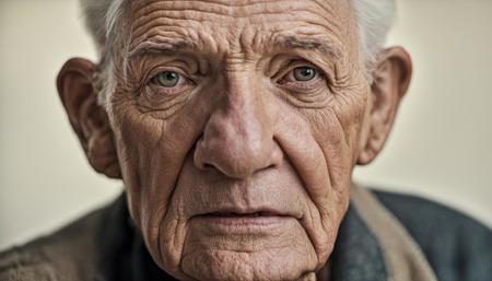 NurLens photography, \n\nclose-up portrait, elderly man, natural light, sharp, detailed face, magazine, press, photograph, canon, nikon, focus,  ((best quality)),((masterpiece)),((detailed))