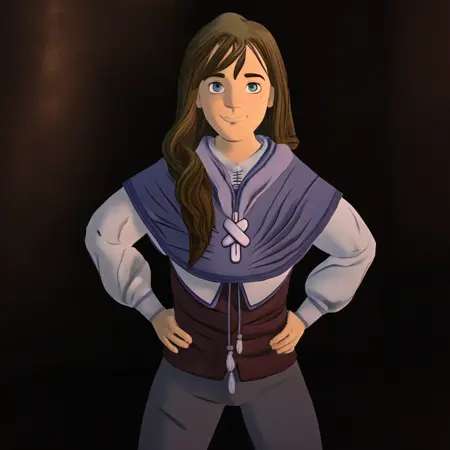 Gwendolyn - King's Quest pony and illust