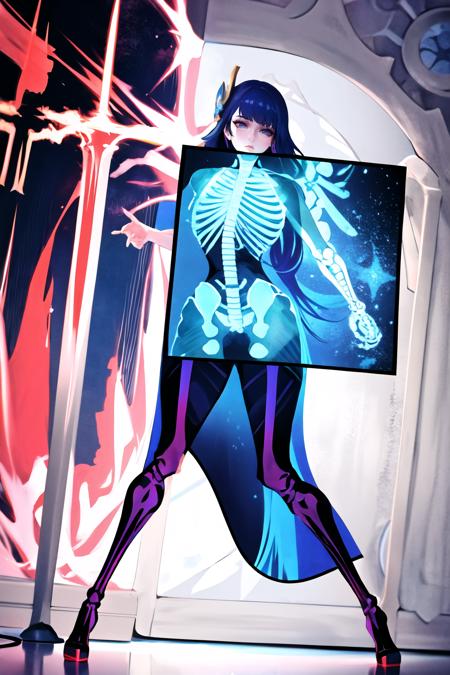 XRay skeleton, x-ray, ribs