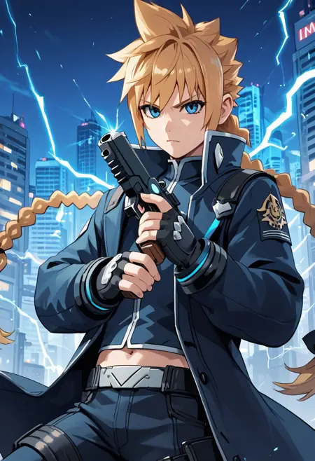 ("Pony" Ver) A Collection of Game Characters from "Azure Striker Gunvolt" & "Luminous Avenger iX" series