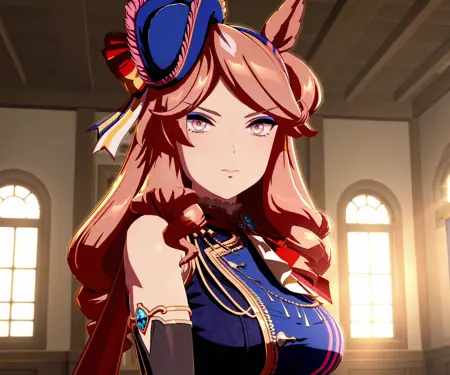 Montjeu (Umamusume) in game style 3D ILL-v2