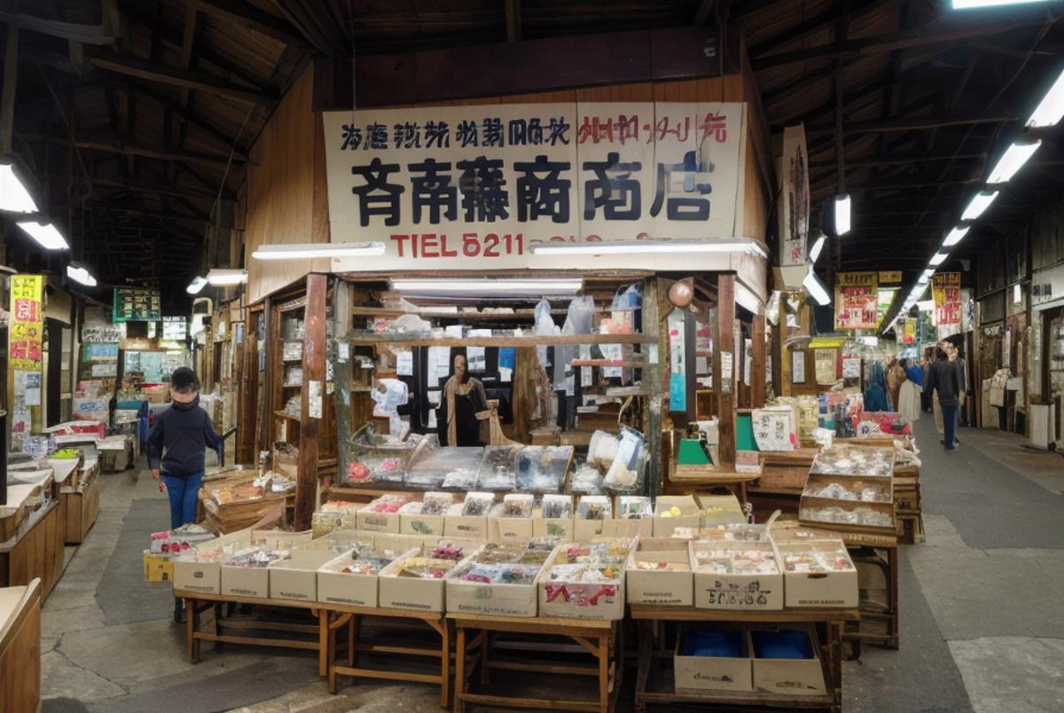 旦過市場（北九州市）/Tanga Market : Japanese traditional old market in Kitakyushu city. image by yukanosimi