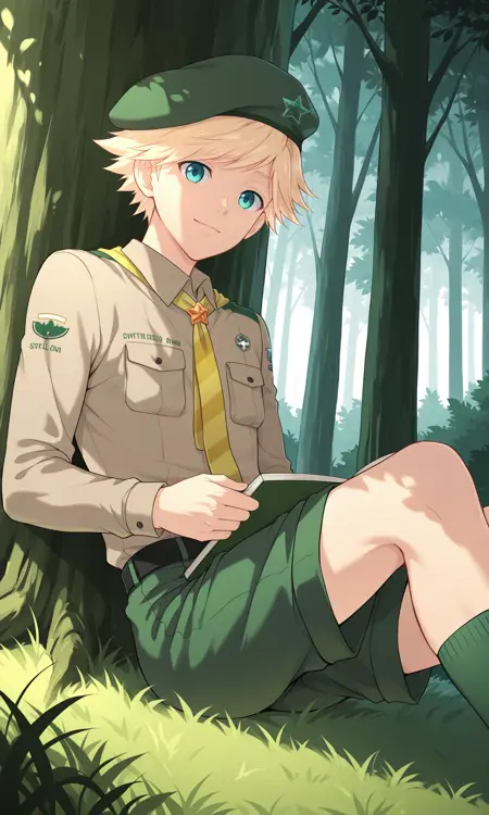 Hunter Springfield | Camp Buddy (Pony XL / Illustrious)