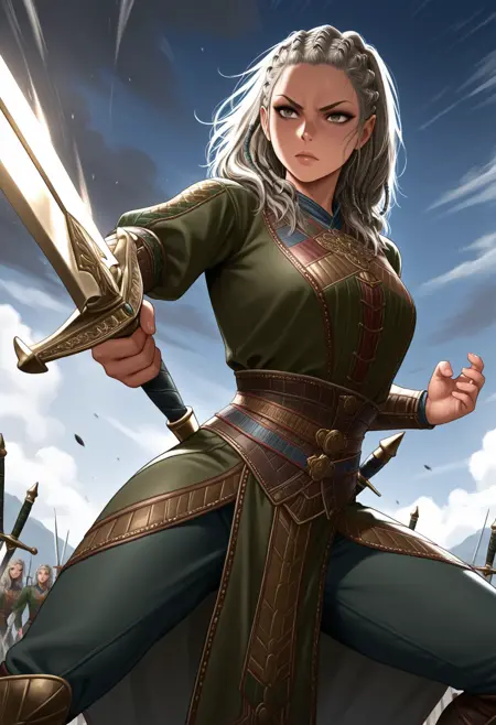 Jaheira - Baldur's Gate 3 [Illustrious/PonyXL/1.5]