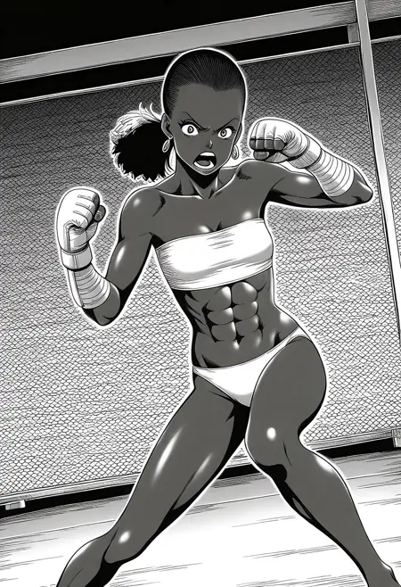 Eva Ogundipe (Hagure Idol Jigokuhen) - Illustrious