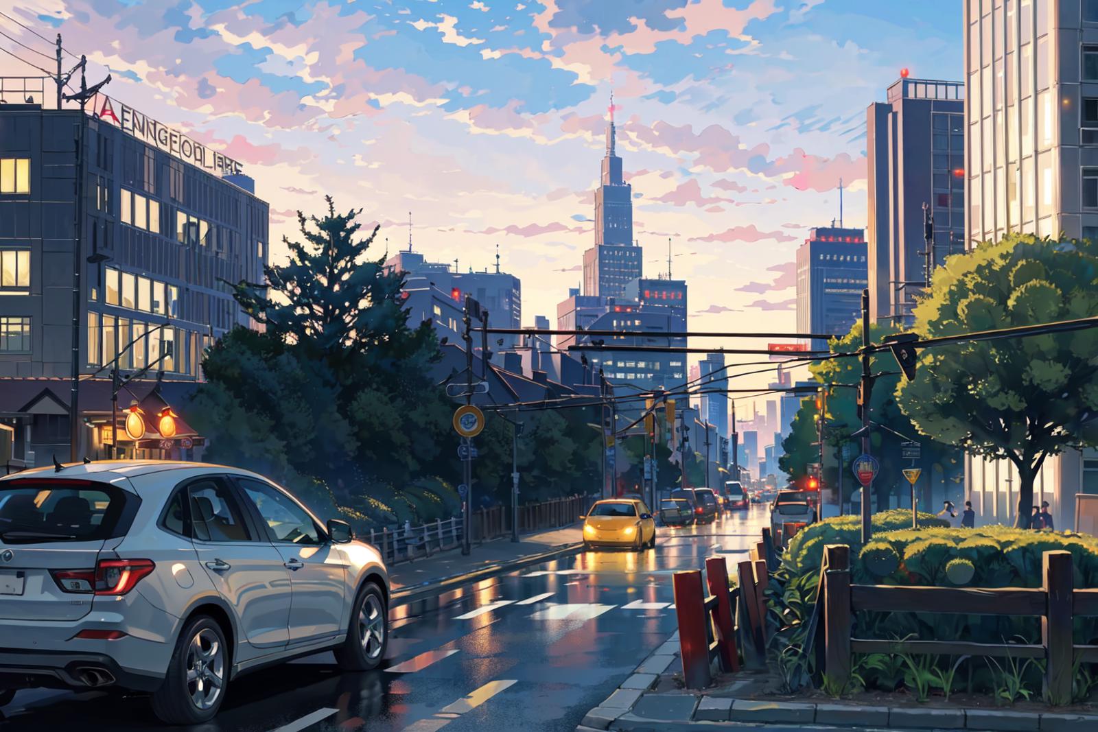 言叶之庭/The Garden of Words/新海诚/Makoto Shinkai/言の葉の庭です Lora image by chosen