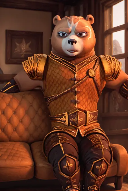 Luthera the Wandering Knight (Kung Fu Panda) for PonyXl