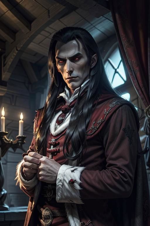 Strahd von Zarovich | Curse of Strahd image by AIArtsChannel