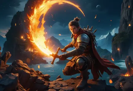 Dynamic Wildcard - fantasy scene unleashed