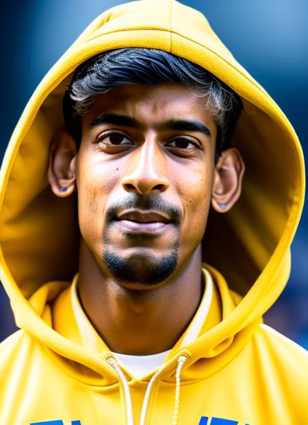 (masterpiece, best quality, awards winner) (illustration), (masterpiece), (best quality), (detailed),  close up portrait Rishi Sunak as rapper Snoop Doog dressed in the yellow hodie and blue cap, necless, 8k, hdri, hyperelistic, ultrashrp,  <lora:sunak:1>