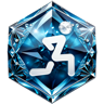 Diamond Poses Badge