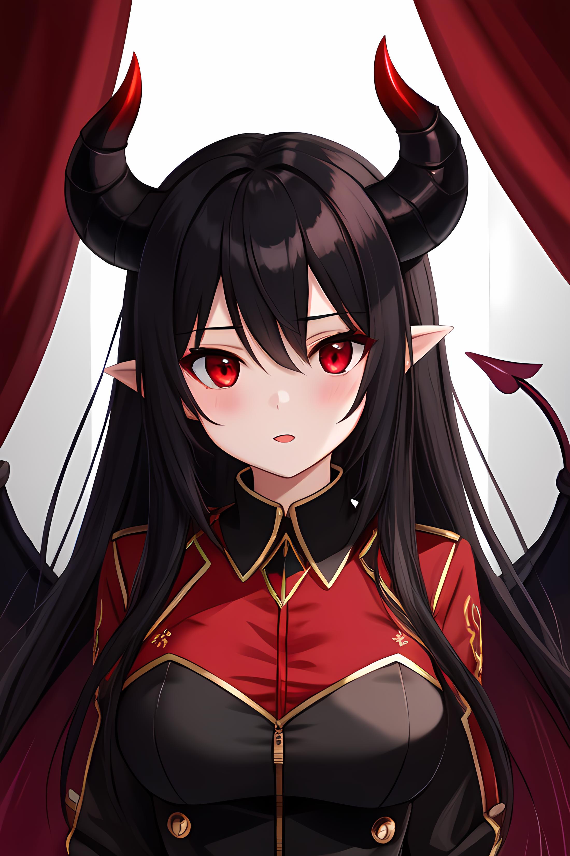 Demon girl | Monster girl Encyclopedia image by Zerg17