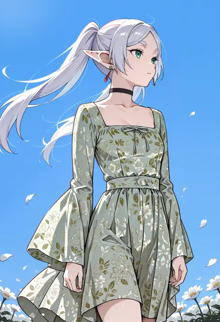 Whimsy Musings Floral Dress