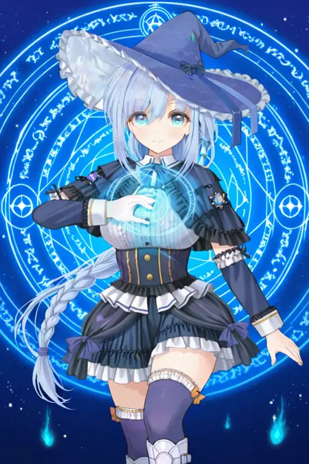 Blue Mage Luna(蒼魔導士ルーナ) Illustrious