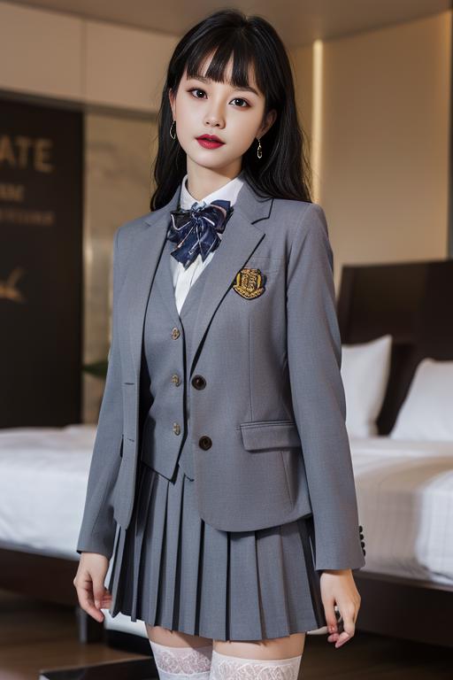 A simple school uniform一件简单的校服 image by Thxx