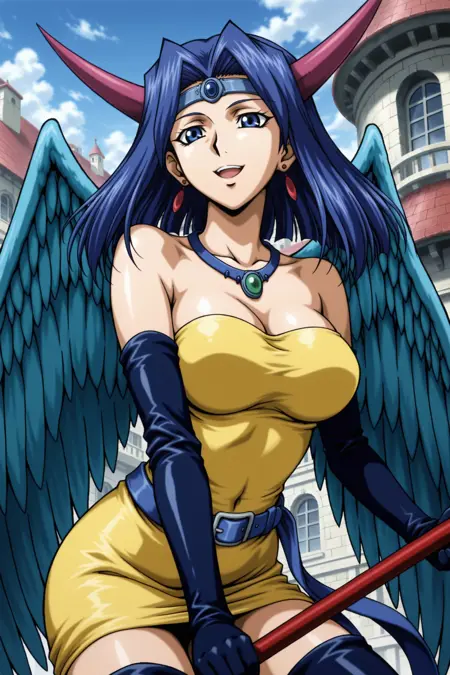 [YUGIOH] [Yu-Gi-Oh!] [Duel Card Character] [Dark Witch] [ヴァルキリー] [Illustrious] [IL]