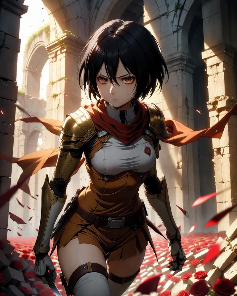axel on Twitter  Mikasa, Titans, Attack on titan