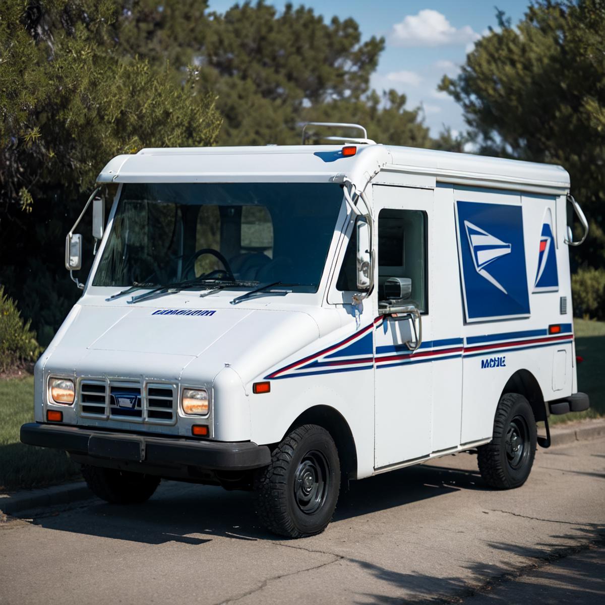 usps grumman LLV truck image by uiouiouio