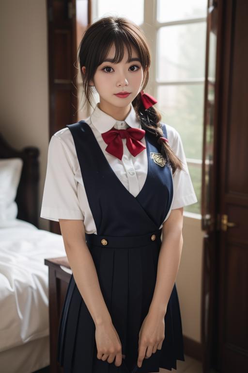 A simple school uniform一件简单的校服 image by Thxx