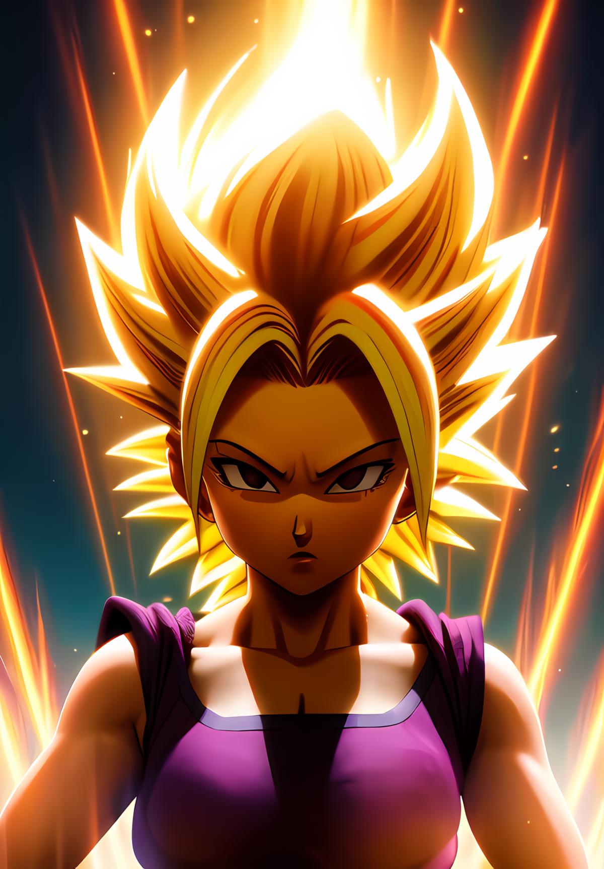 Caulifla - Dragon Ball image by AsaTyr