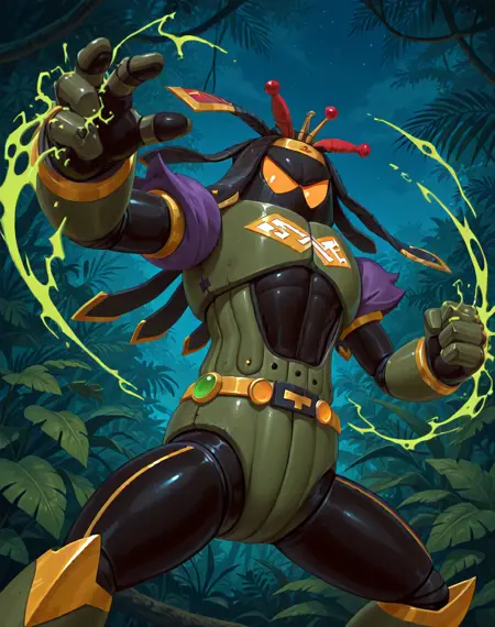 Wire Sponge (Mega Man X) (Illustrious) (AD)