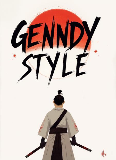 Genndy Tartakovsky / Samurai Jack Style v1.0 Flux Dev