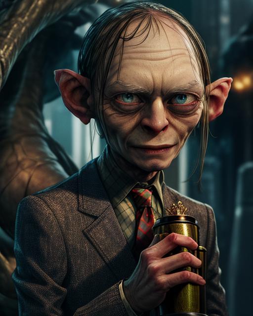 Gollum Smeagol - Character LORA image by caine94
