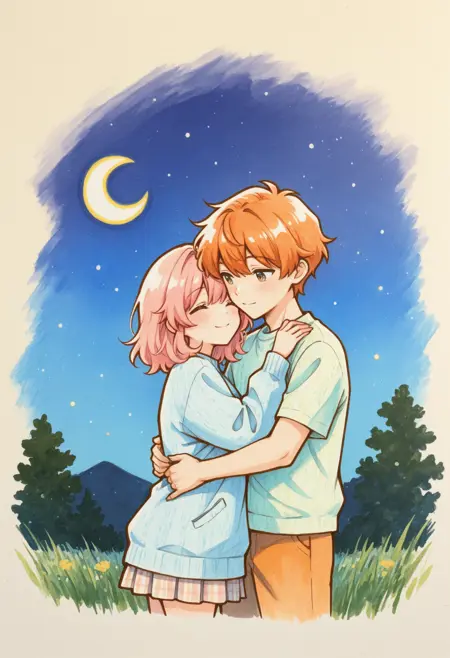 Anime Colored Sketch (Illustrious)