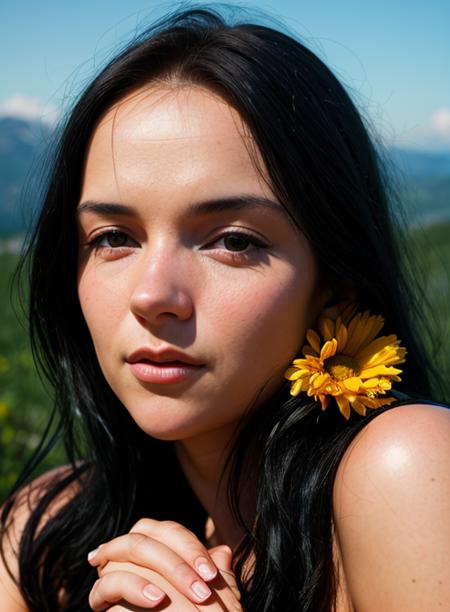 mature, (closeup portrait), modestly dressed woman in a church,  award winning photo, best quality, masterpiece, upper body, JenyaD, windblown black hair, by Jeremy Lipking, by Antonio J. Manzanedo, by lee jeffries nikon d850 film stock photograph 4 kodak 400 camera f1.6 lens rich colors hyper realistic lifelike texture natural lighting unreal engine trending on artstation cinestill 800, 50mm lens
<lora:JenyaD-Shurik_RealPersonTraining_4L:1>