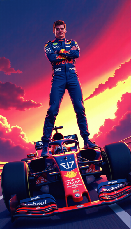 Max Verstappen - Formula 1 Racing driver Flux v1.0
