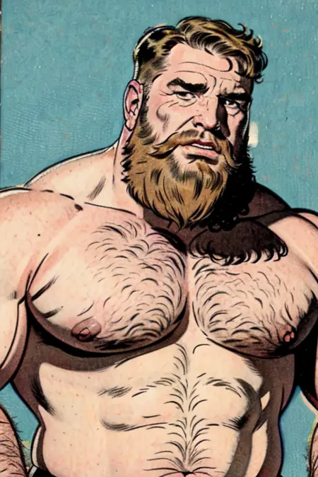 Jack Kirby inked by Wally Wood