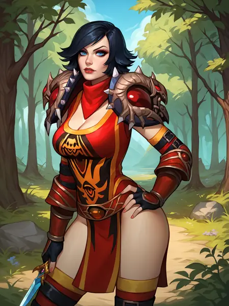 Vanessa VanCleef (World of Warcraft) PonyXL / SD 1.5